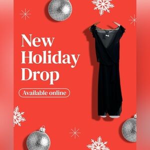 BCBG Black Sheer Bodice Silk Blend Dress Sz Small Women